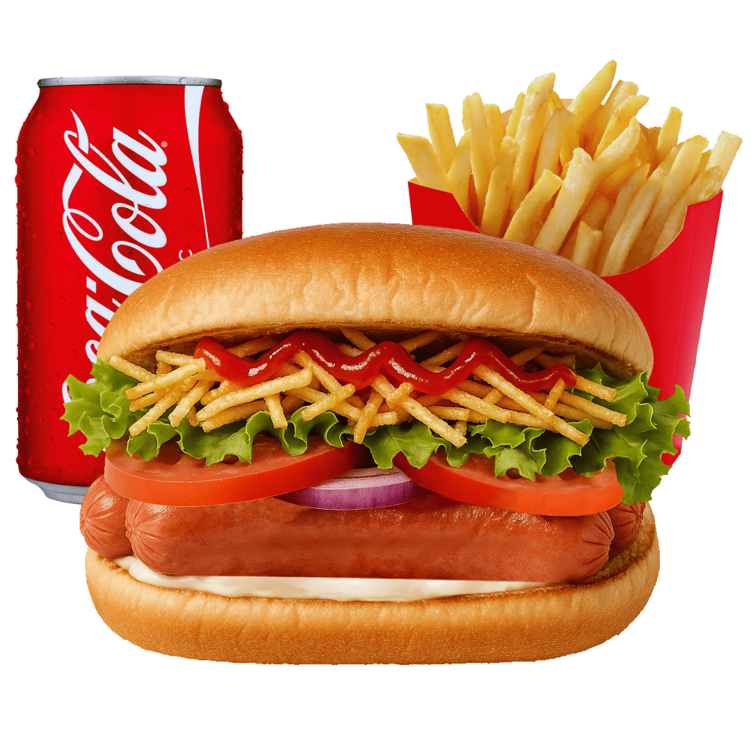 Combo Hot Dog Salada House Burger